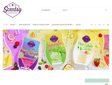 Tablet Screenshot of getcandlescents.com